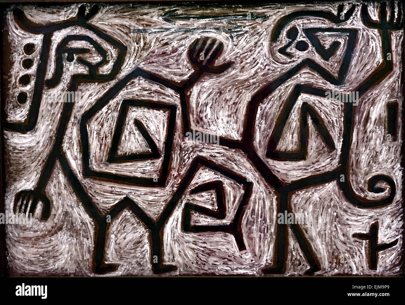 Streiten Duett 148 (K 8) Paul Klee 1879-1940 Schweiz Stockfoto