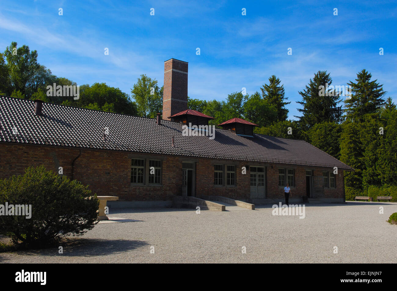 Dachau, KZ, Memorial Site, Bayern, Deutschland, Europa. Stockfoto