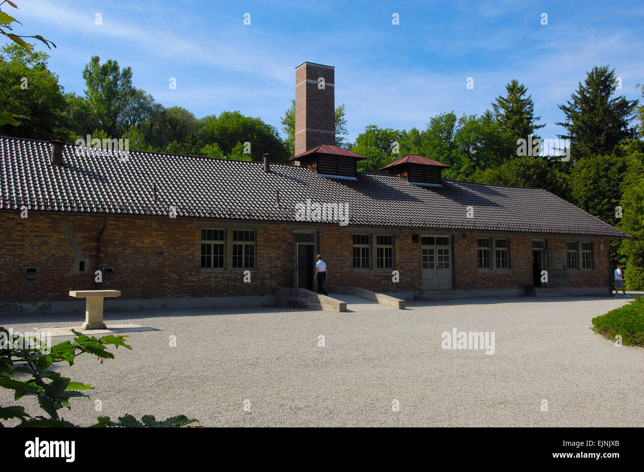 Dachau, KZ, Memorial Site, Bayern, Deutschland, Europa. Stockfoto