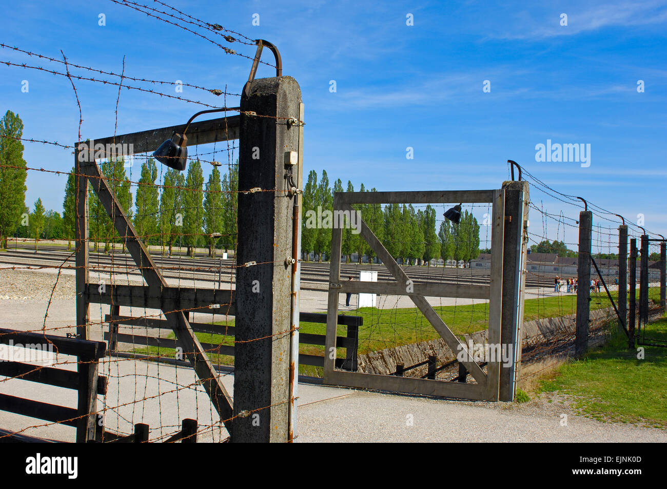 Dachau, KZ, Memorial Site, Bayern, Deutschland, Europa. Stockfoto