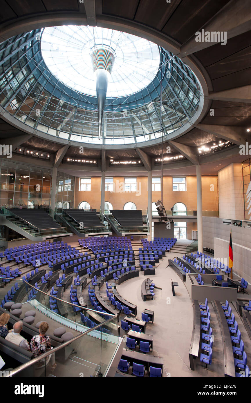 Bundestag, Berlin, Deutschland, Europa Parlament Stockfoto