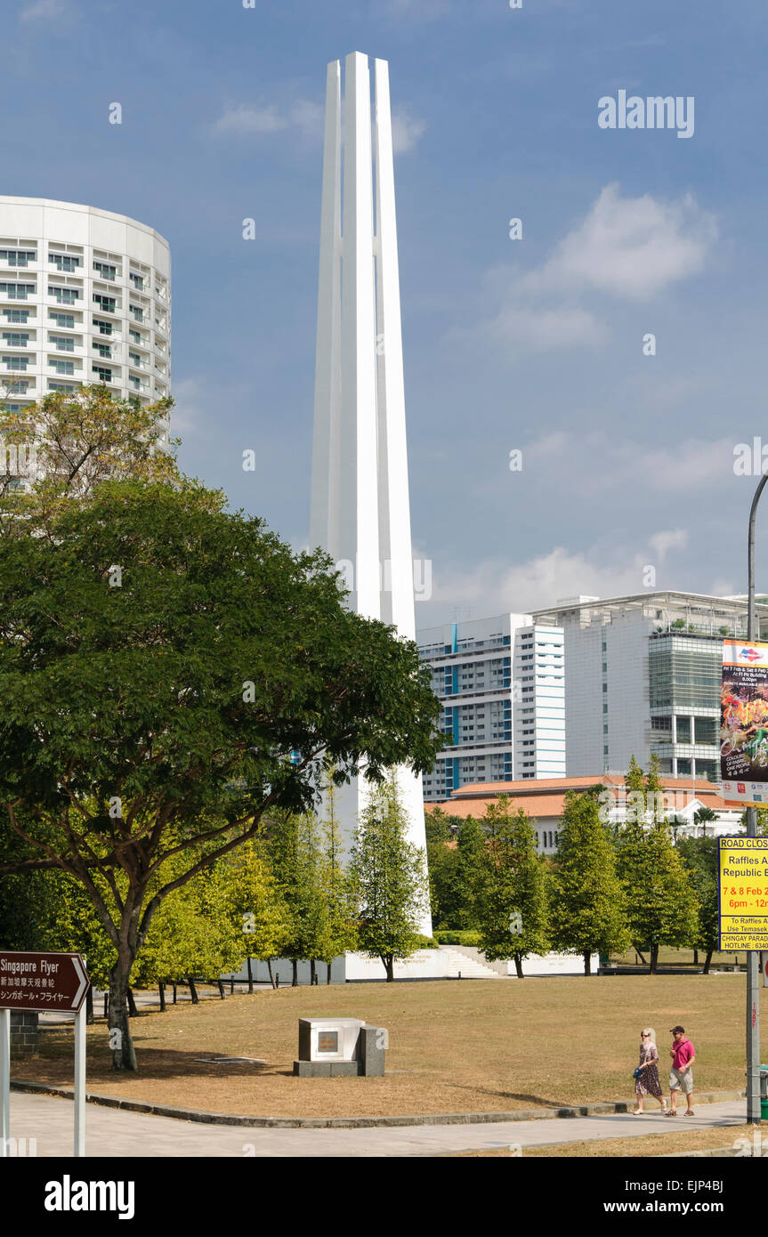 Denkmal für die zivilen Opfer der japanischen Besatzung, Singapur. Stockfoto