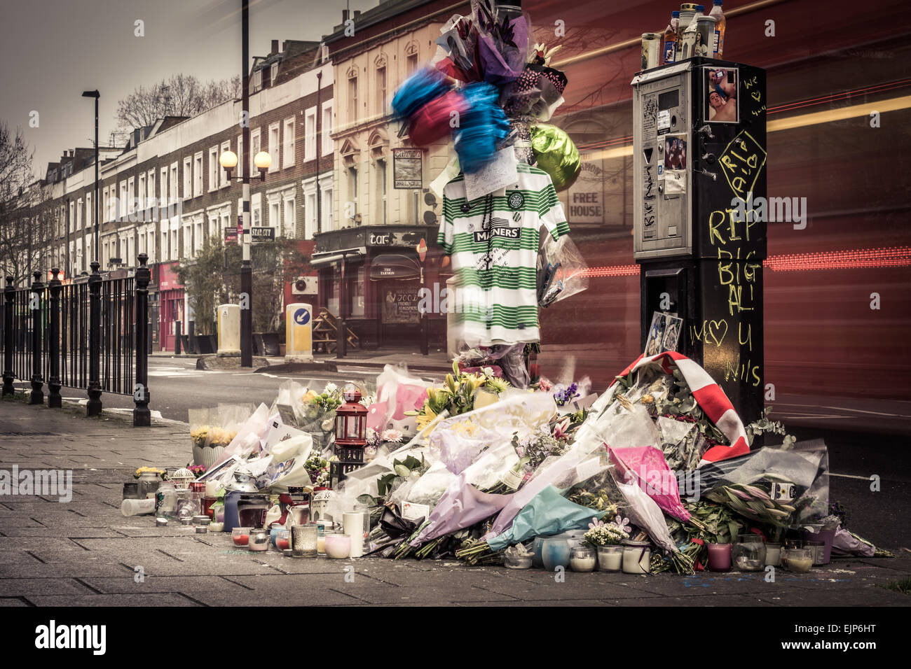 Nord-London Memorial Stockfoto