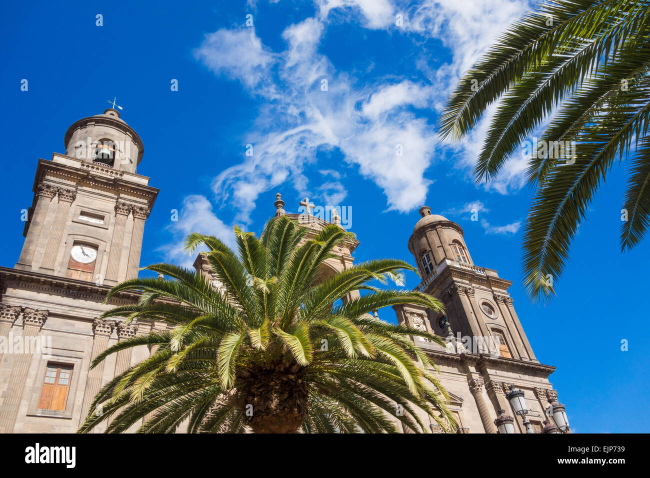 Santa Ana Kathedrale in Vegueta, Las Palmas, Gran Canaria, Kanarische Inseln, Spanien Stockfoto