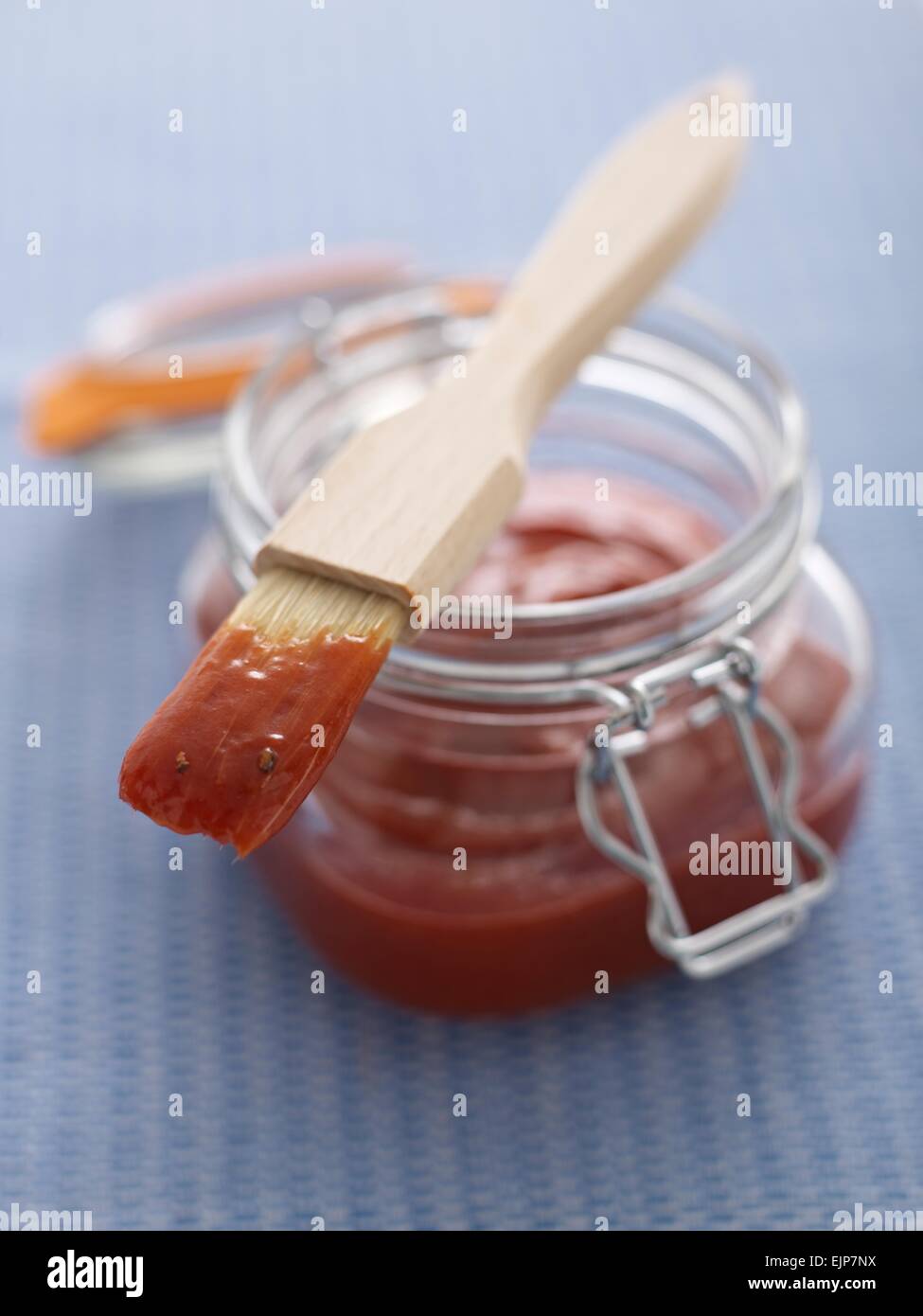 Tomaten-ketchup Stockfoto