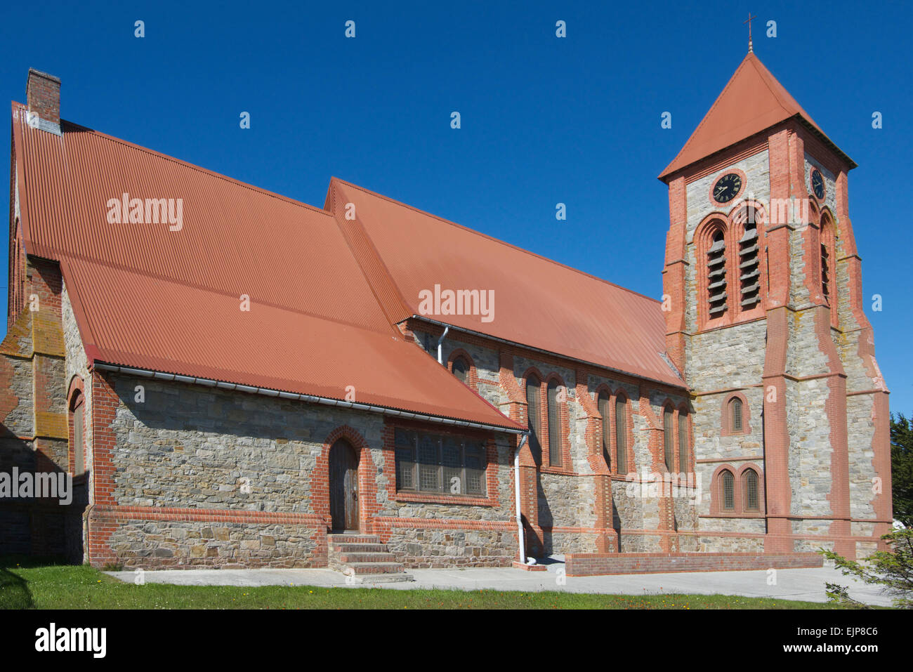 Christ Church Cathedral Stanley Falkland-Inseln Stockfoto