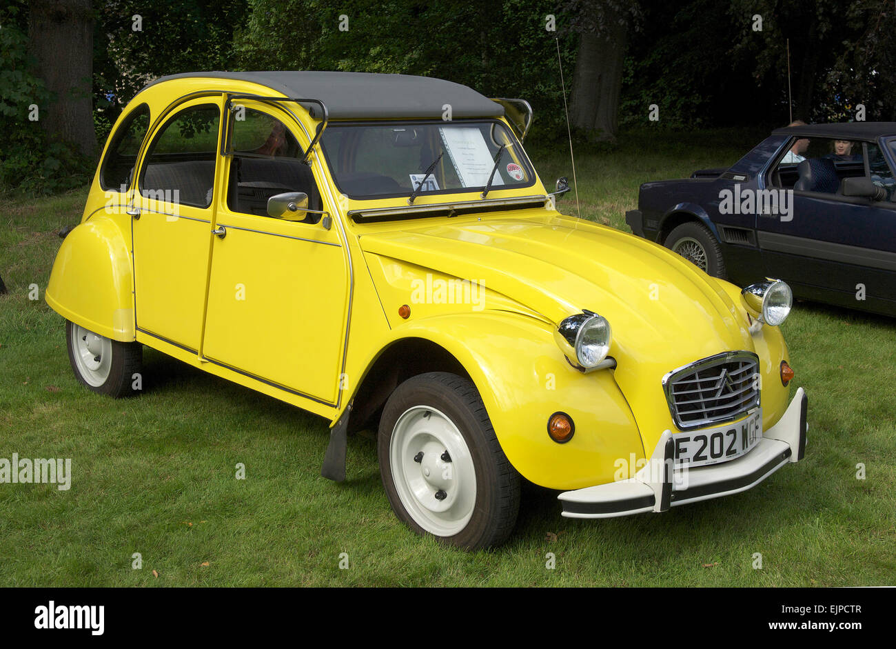 Citroen 2CV Auto Stockfoto