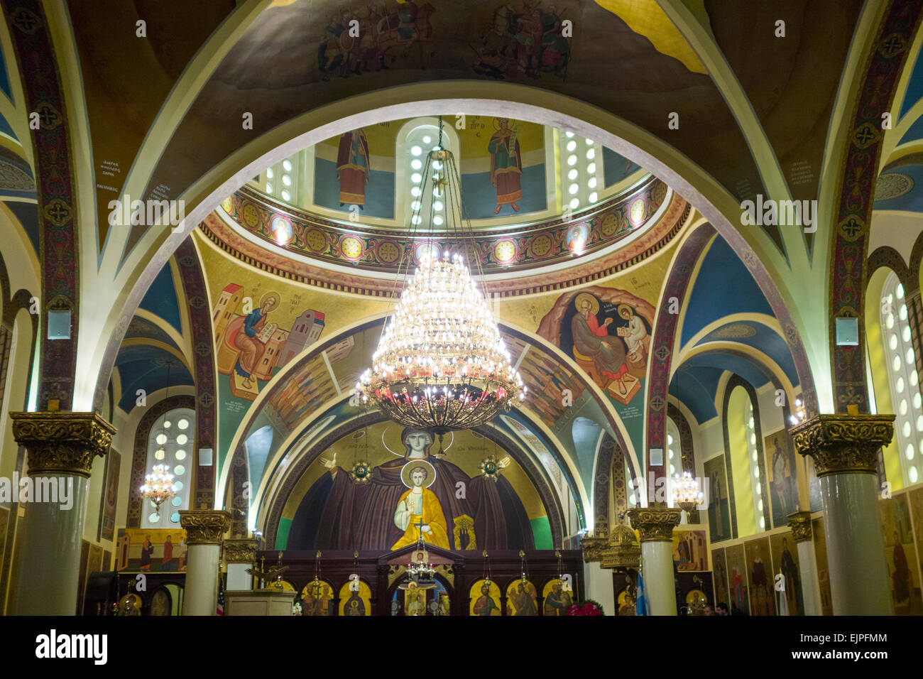 Saint Constantine und Helen griechisch orthodoxe Kathedrale Brooklyn New York City Stockfoto