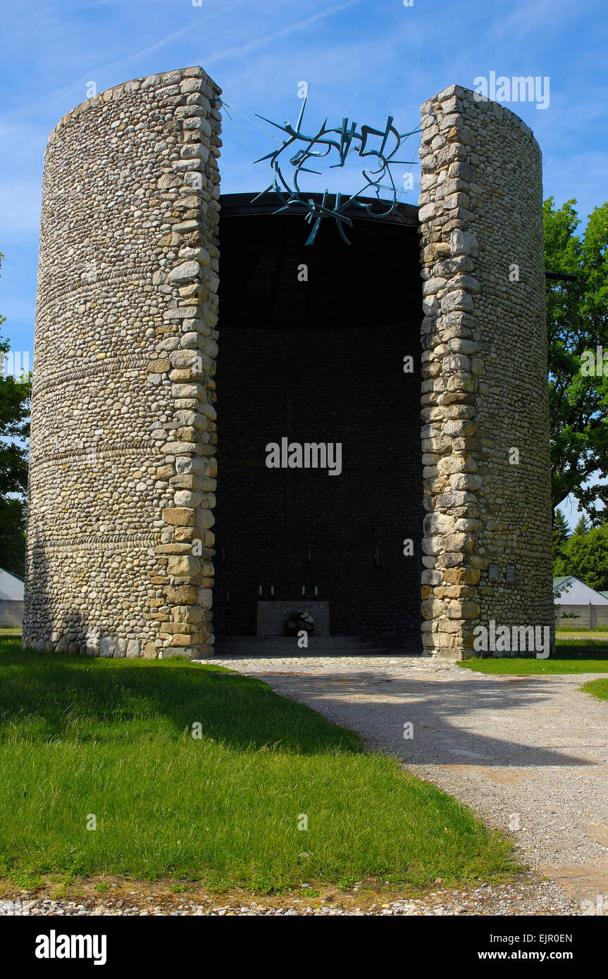 Dachau, KZ, Memorial Site, Bayern, Deutschland, Europa. Stockfoto