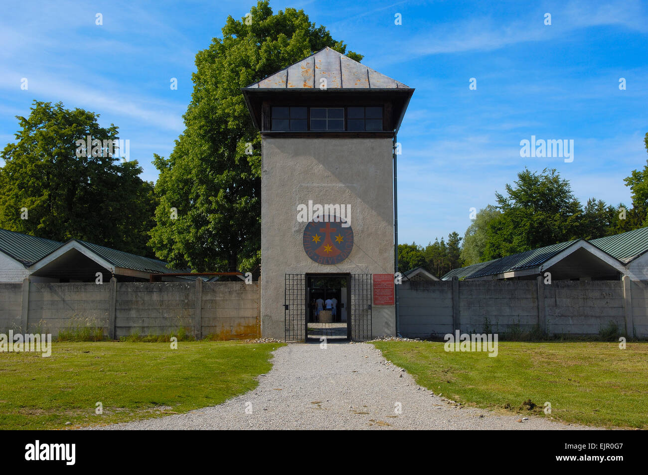 Dachau, KZ, Memorial Site, Bayern, Deutschland, Europa. Stockfoto