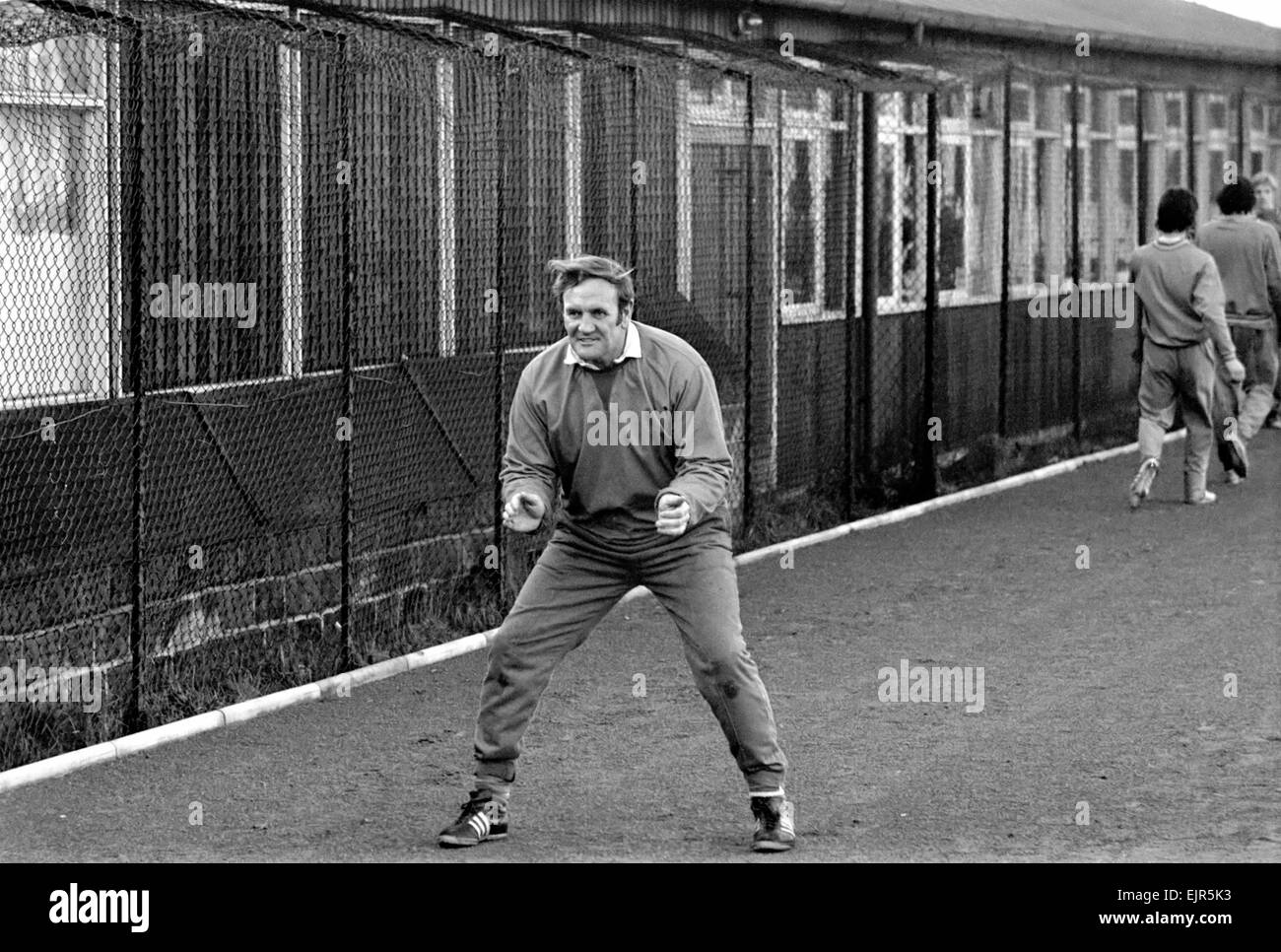 Leeds United. Don Revie trainiert Junior an der Elland Road. Januar 1972 72-0627 *** lokalen Caption *** Planman--01.08.2010 Stockfoto