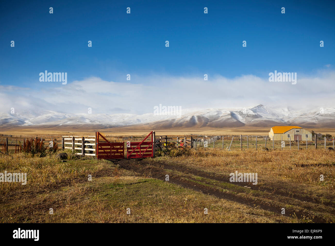 Chilenischen Landschaft Stockfoto