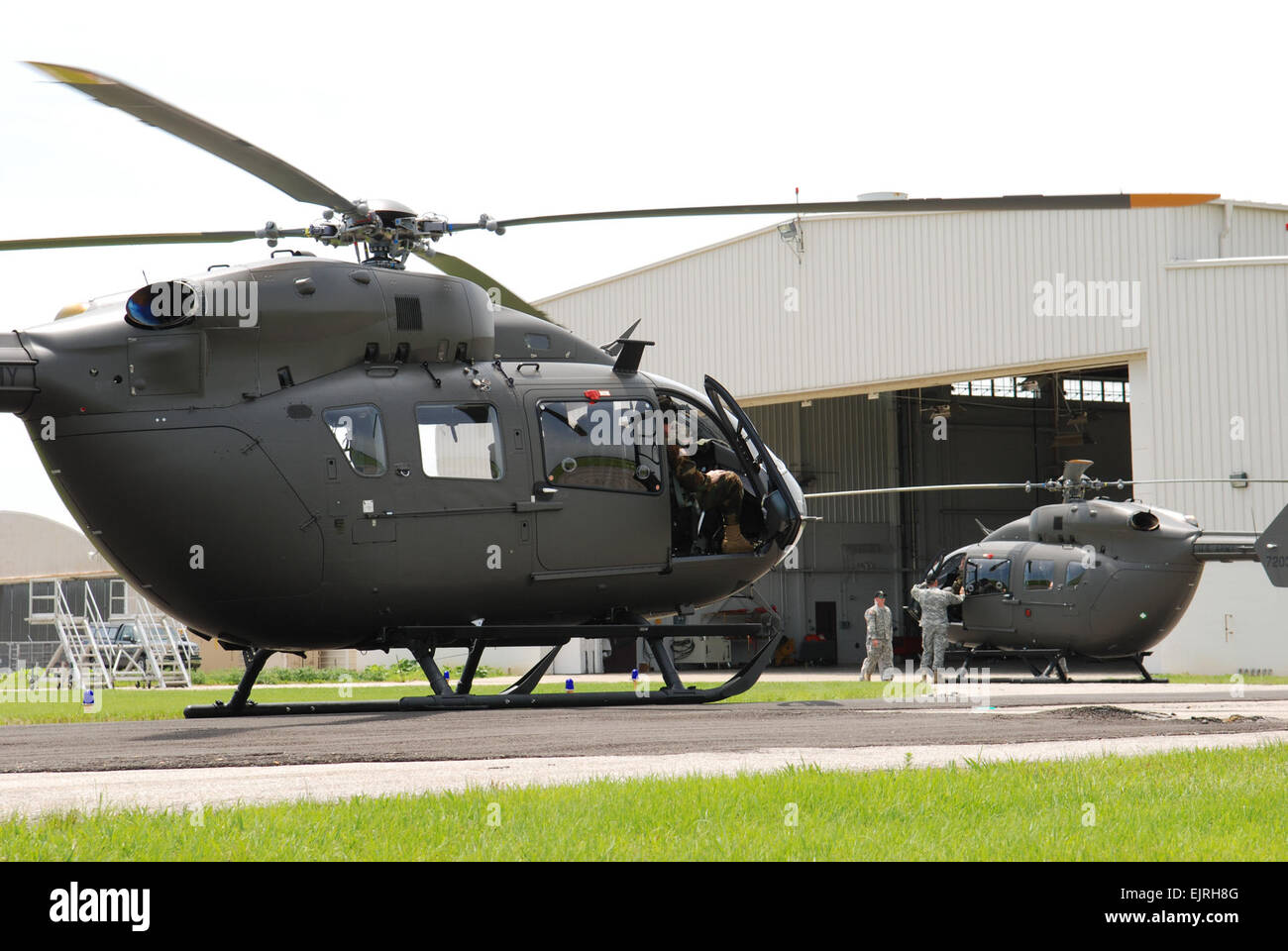 UH-72A Lakota Light Utility Helicopter in Tupelo, Mississippi.  von Dianne Bond für EADS North America Stockfoto