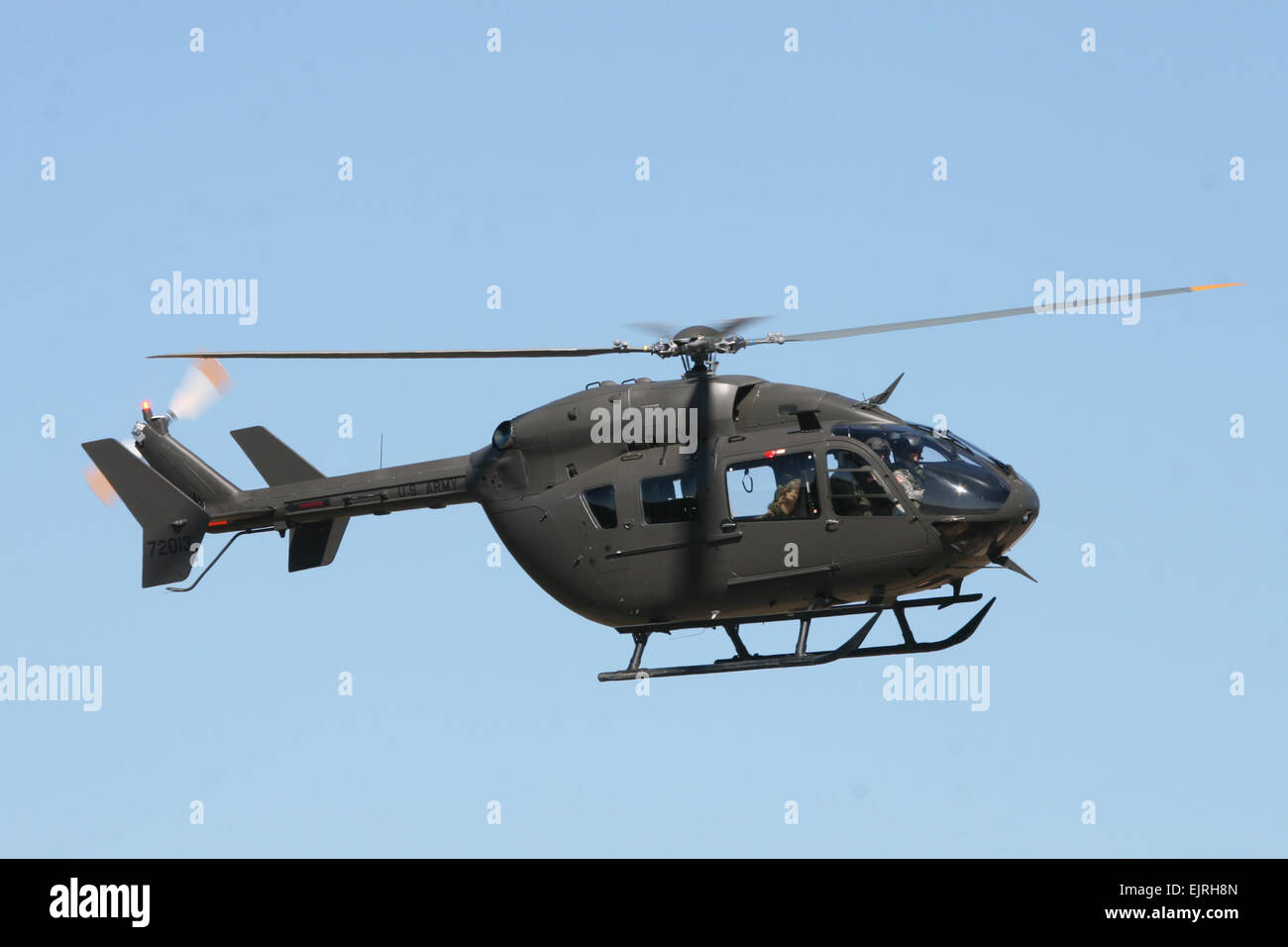 UH-72A Lakota Light Utility Helicopter in Tupelo, Mississippi.  von der JRTC Media group Stockfoto