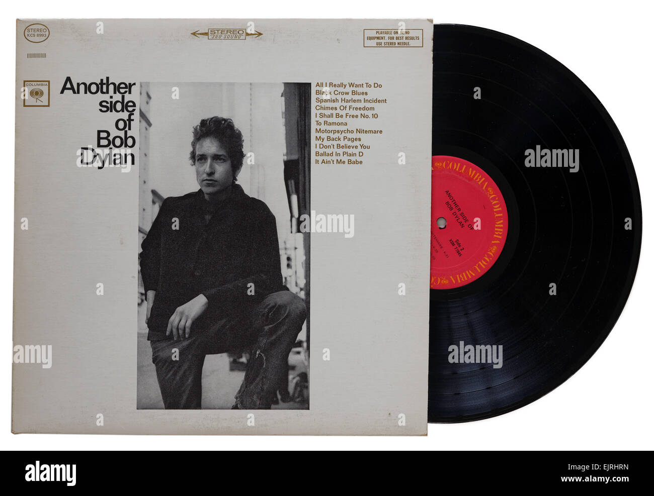 Bob Dylan eine andere Seite von Bob Dylan album Stockfoto