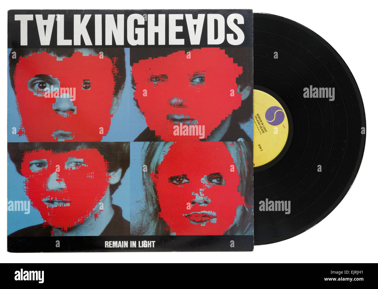 Talking Heads bleiben im Licht album Stockfoto