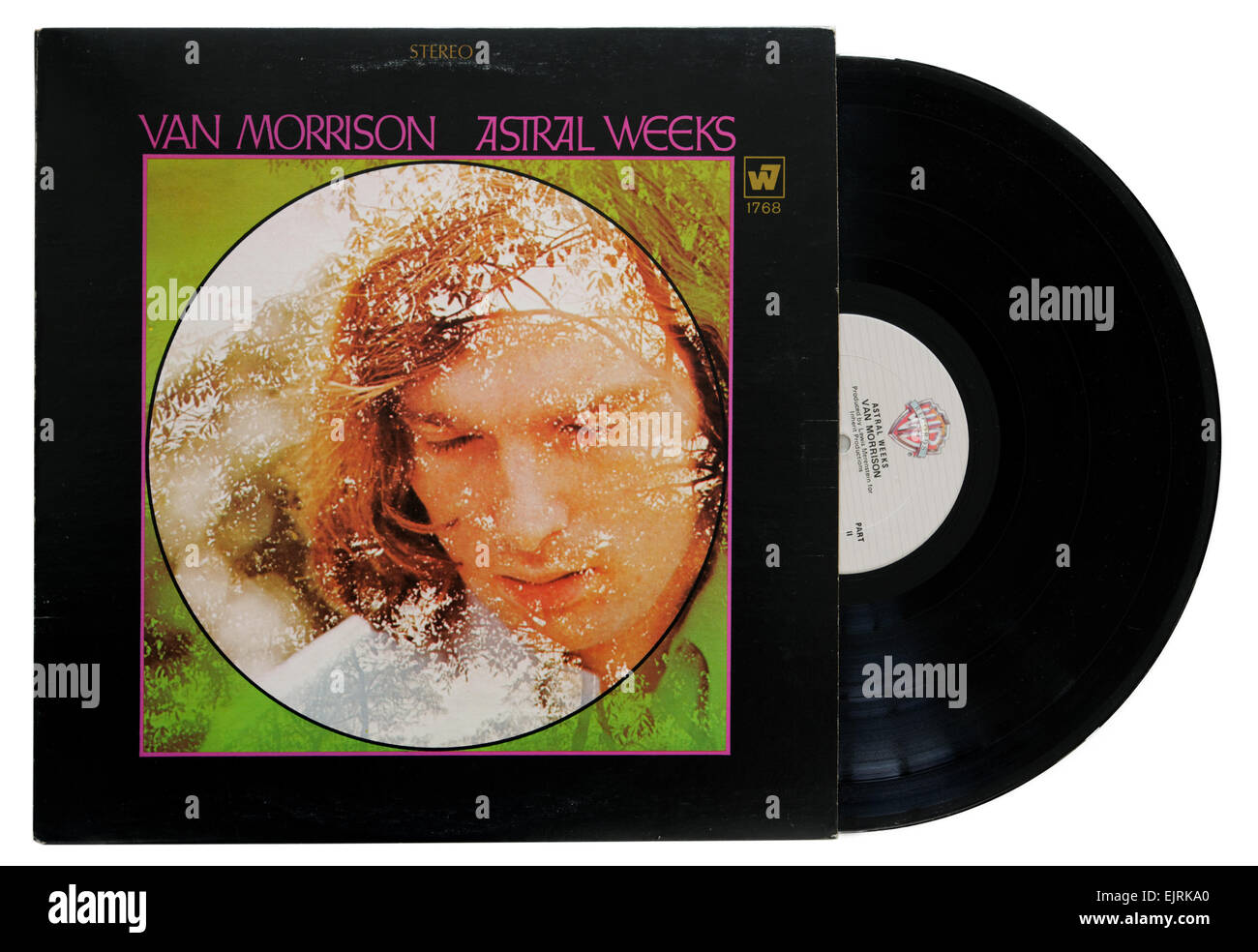 Van Morrison Album Astral Wochen Stockfoto