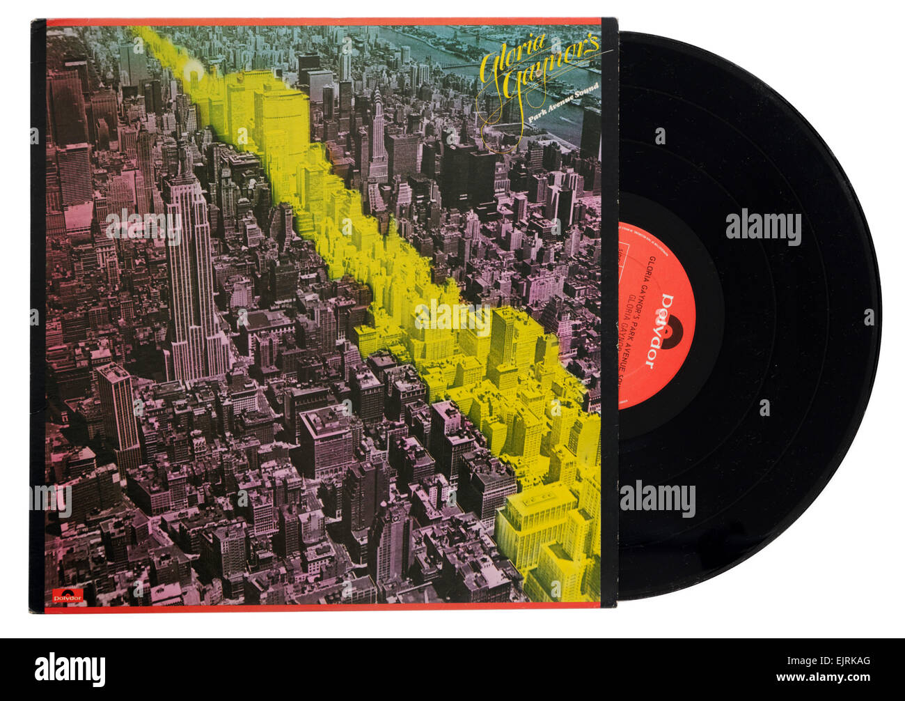 Gloria Gaynor Album Park Avenue Sound Stockfoto