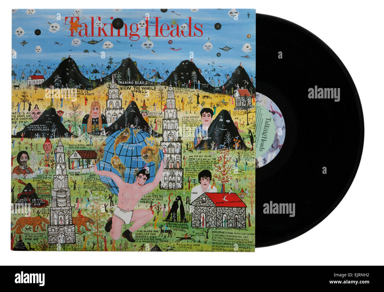 Talking Heads Tierchen album Stockfoto