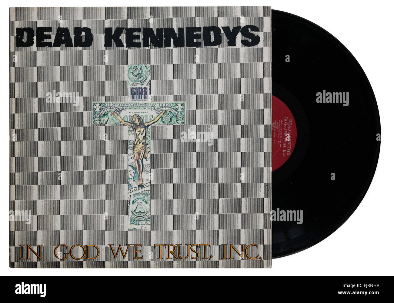 Dead Kennedys In Gott wir Vertrauen, Inc album Stockfoto