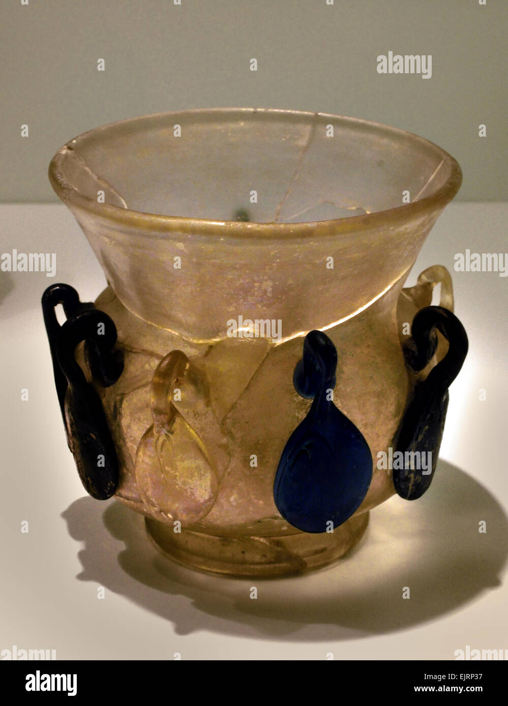 Öl-Lampe 7. bis 9. Jahrhundert Iran iranische Persien persische Arabisch Arabische Stockfoto