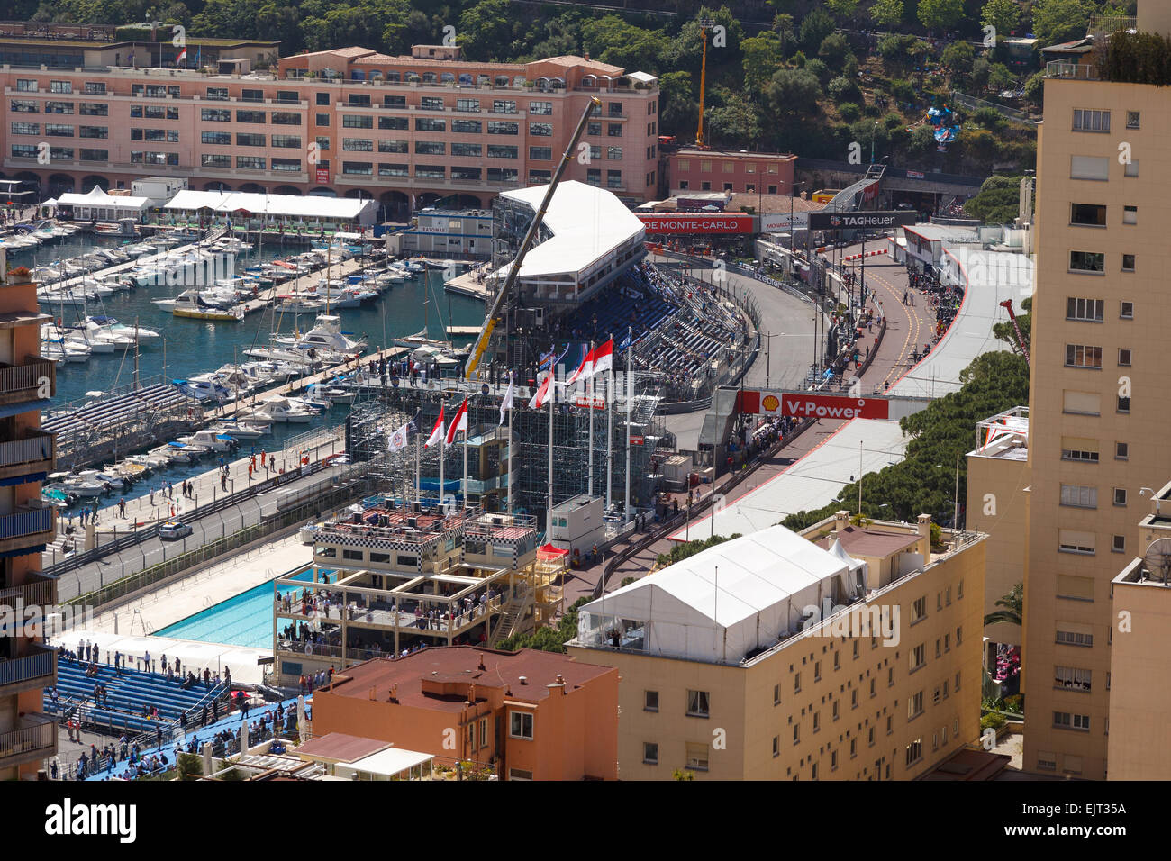 Monaco kann 23, Monaco Formel 1 GP Stockfoto
