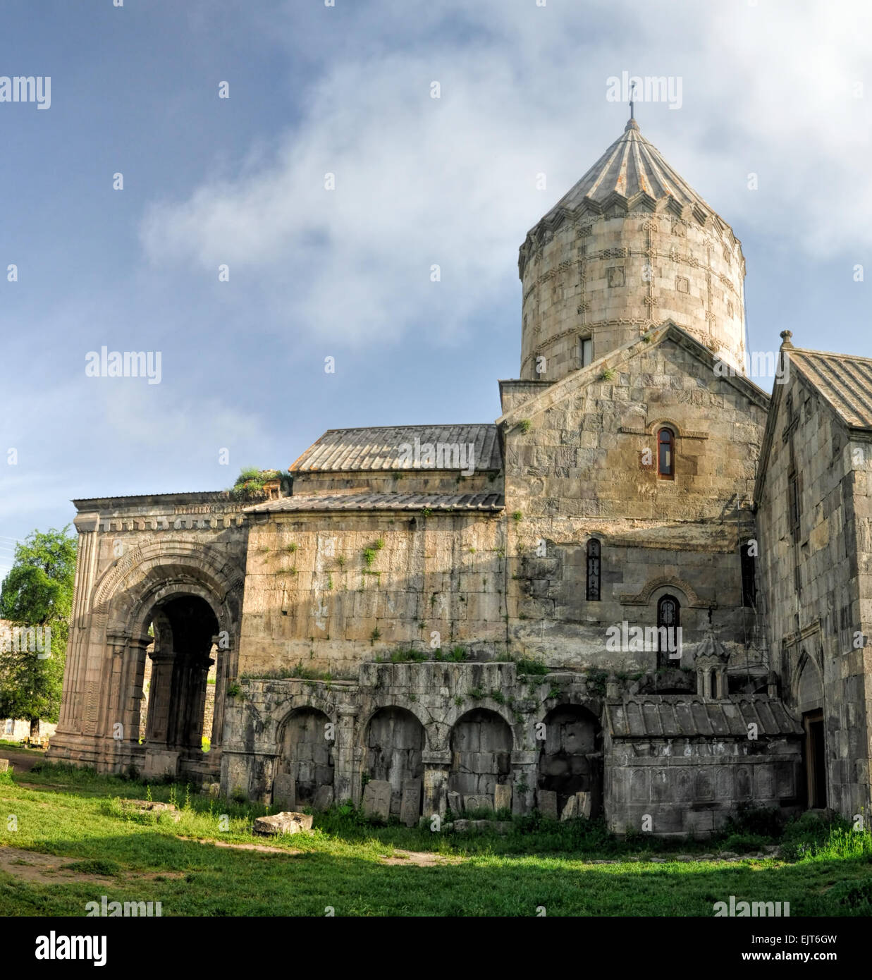 Malerische alte Kloster Tatev, Armenien Stockfoto