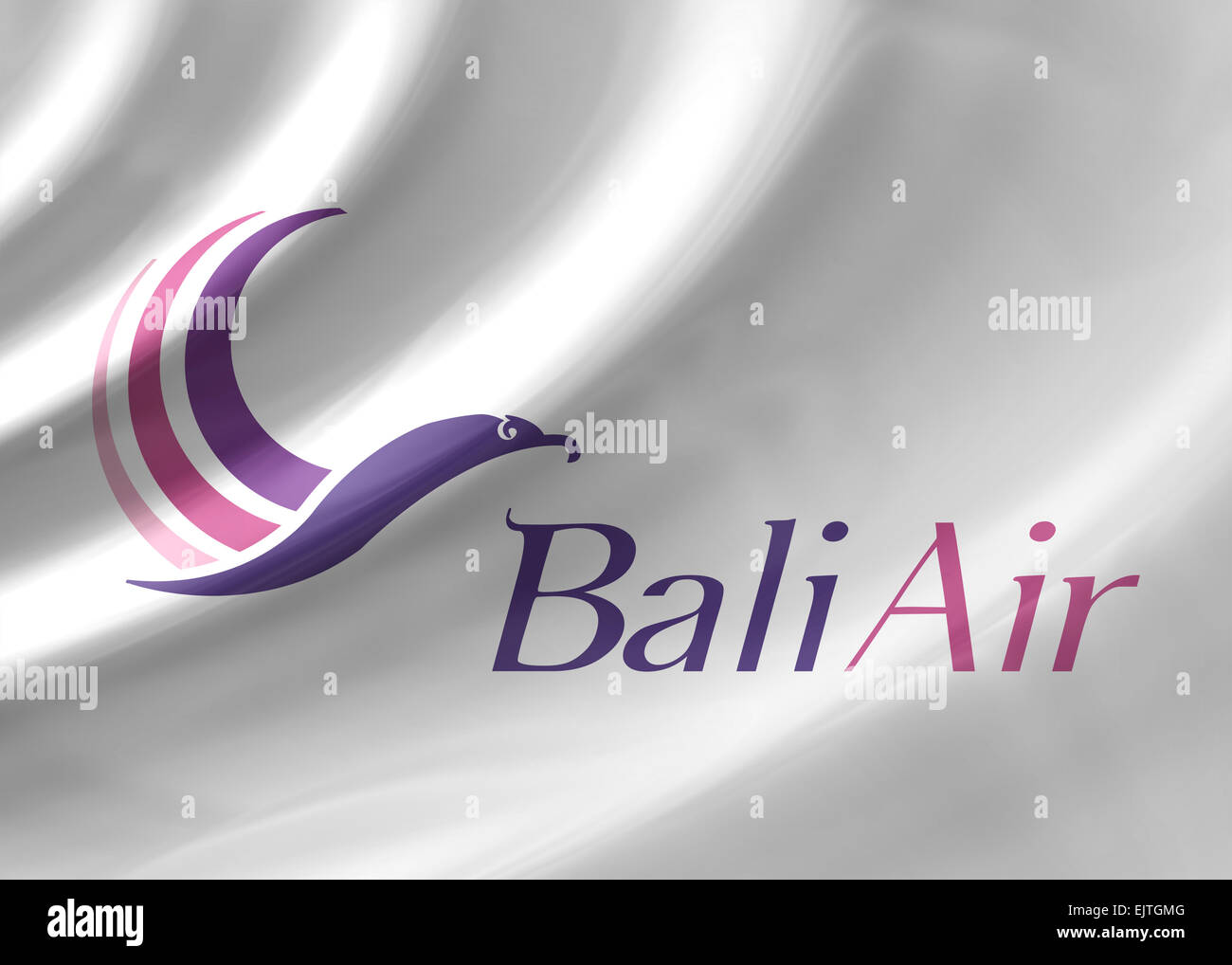 Bali air Logo Logo symbol Fahne Emblem Stockfoto