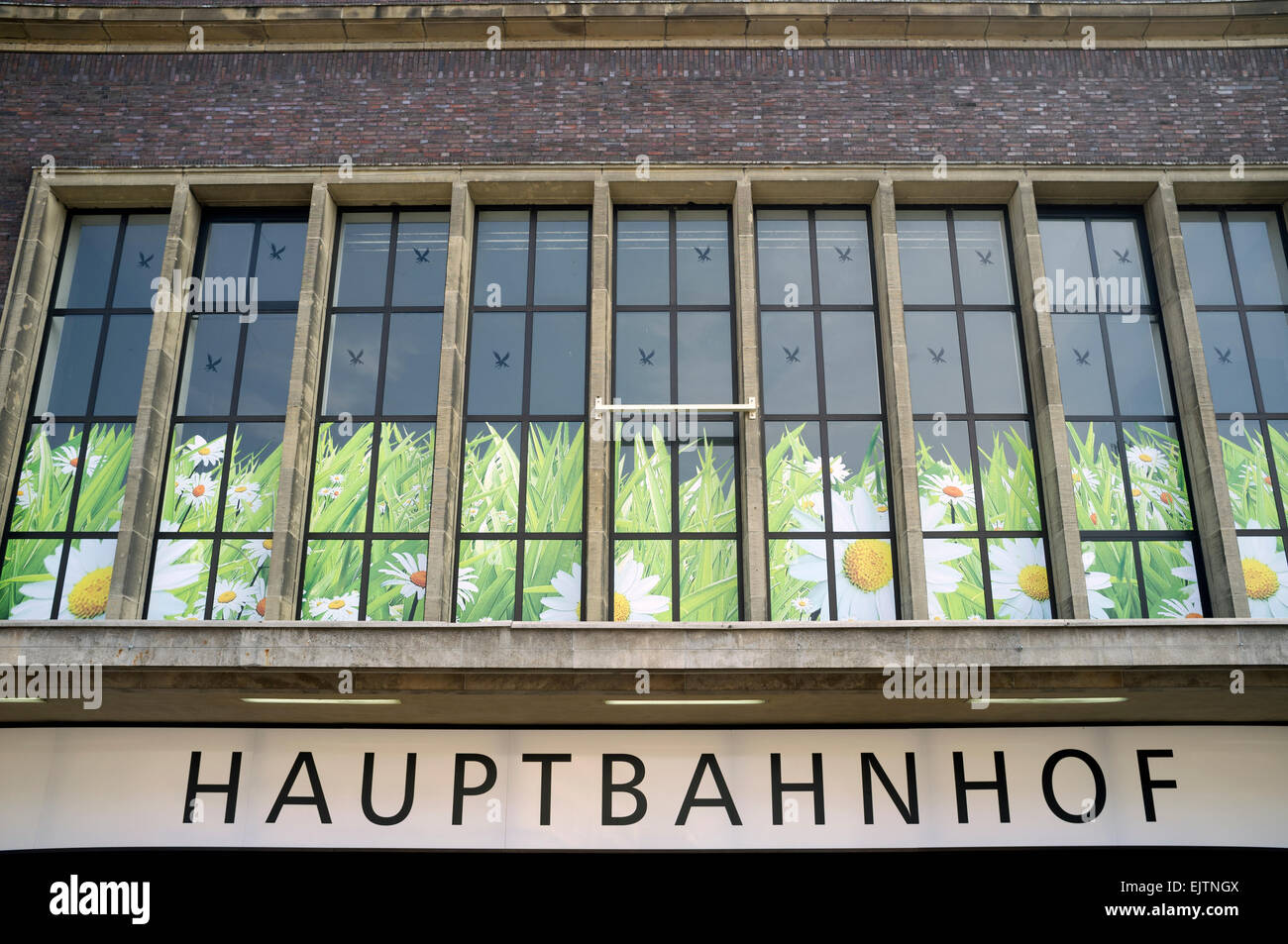 Düsseldorf Hauptbahnhof (Hauptbahnhof) Stockfoto