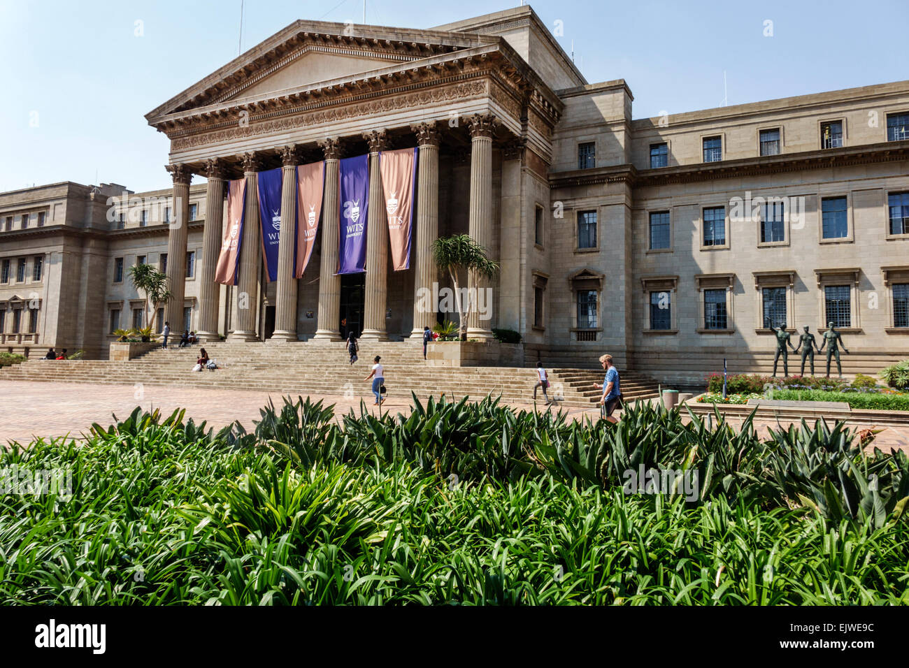 Johannesburg Südafrika, Braamfontein, Wits University, University of the Witwatersrand, Hochschulbildung, East Campus, Great Hall, historisches Gebäude, Exter Stockfoto