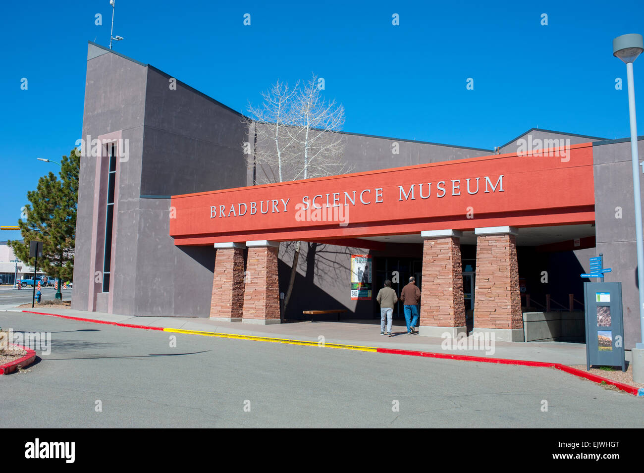 USA New Mexico NM Los Alamos Bradbury Science Museum aussen Stockfoto