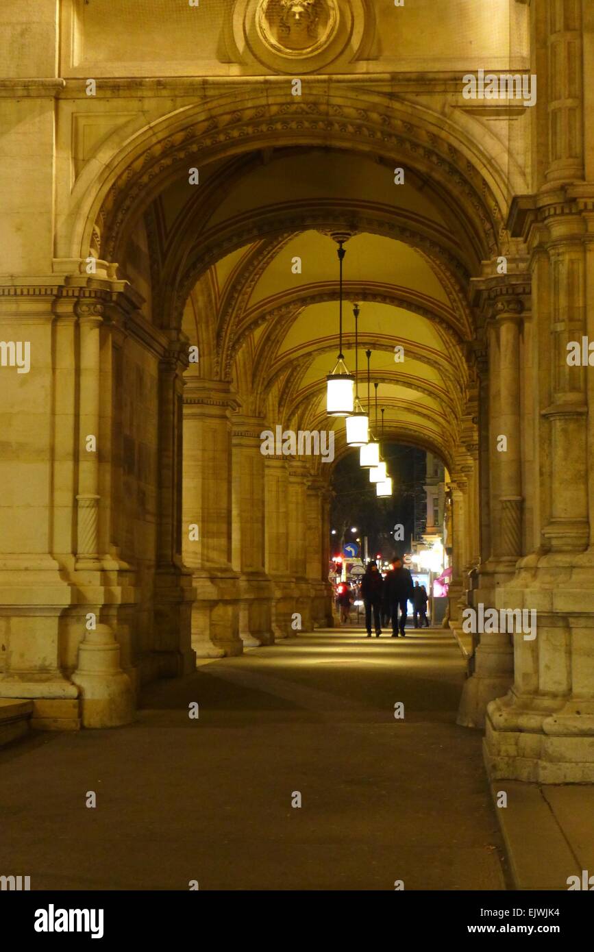 Die Oper in Wien Stockfoto
