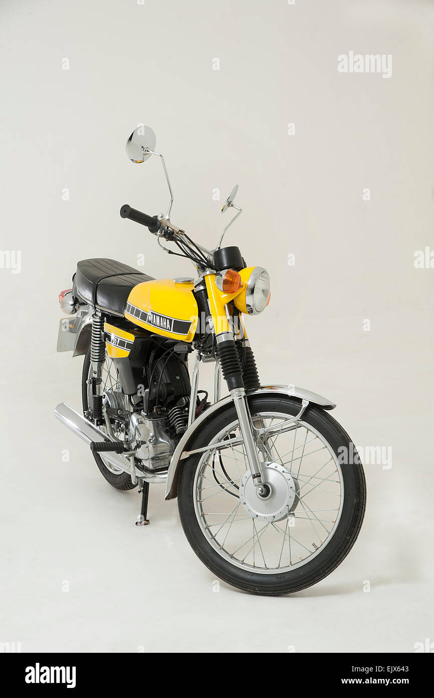Moped-1987 Yamaha FS1E Stockfoto