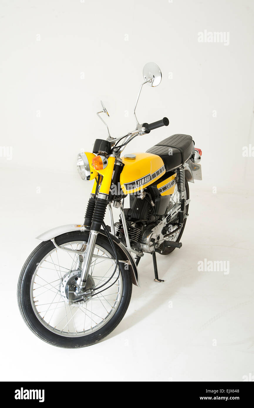 Moped-1987 Yamaha FS1E Stockfoto