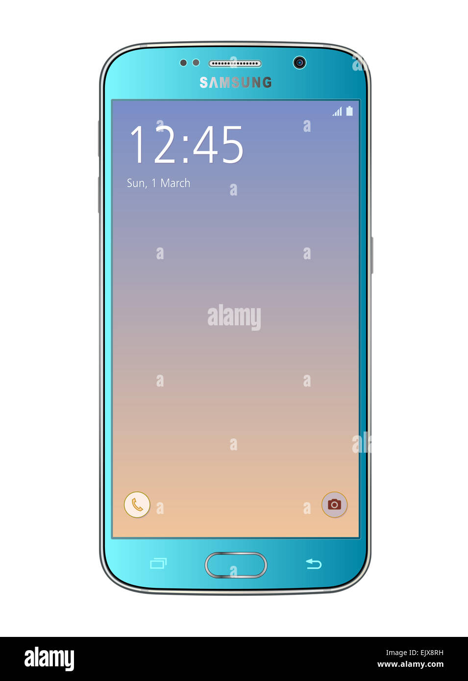 Samsung Galaxy S6 Stockfoto