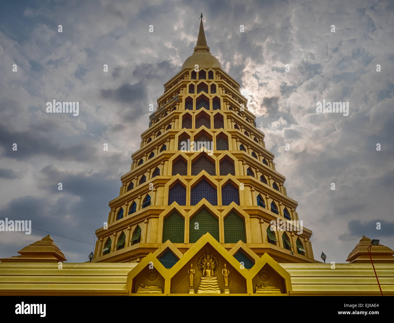 Wat Tha It, Ang Thong, Thailand Stockfoto