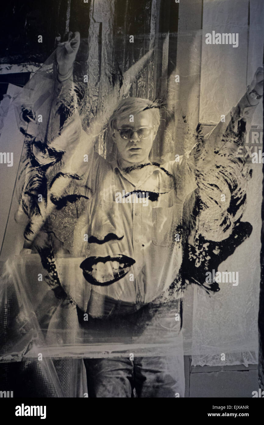 Andy Warhol Museum Pittsburgh PA Stockfoto
