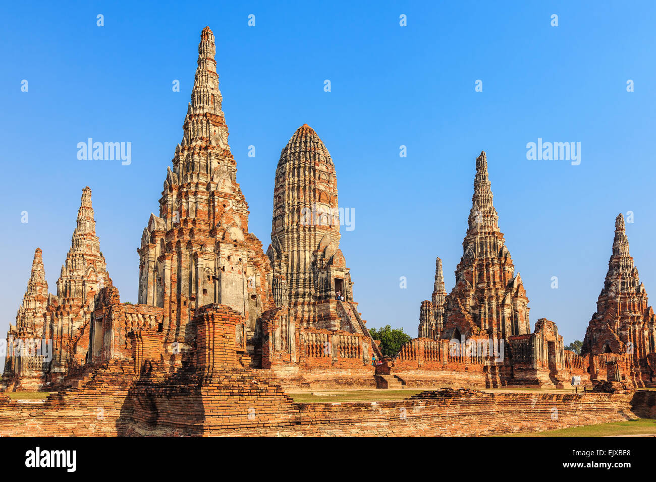 Ayutthaya historischen Park, Thailand Stockfoto