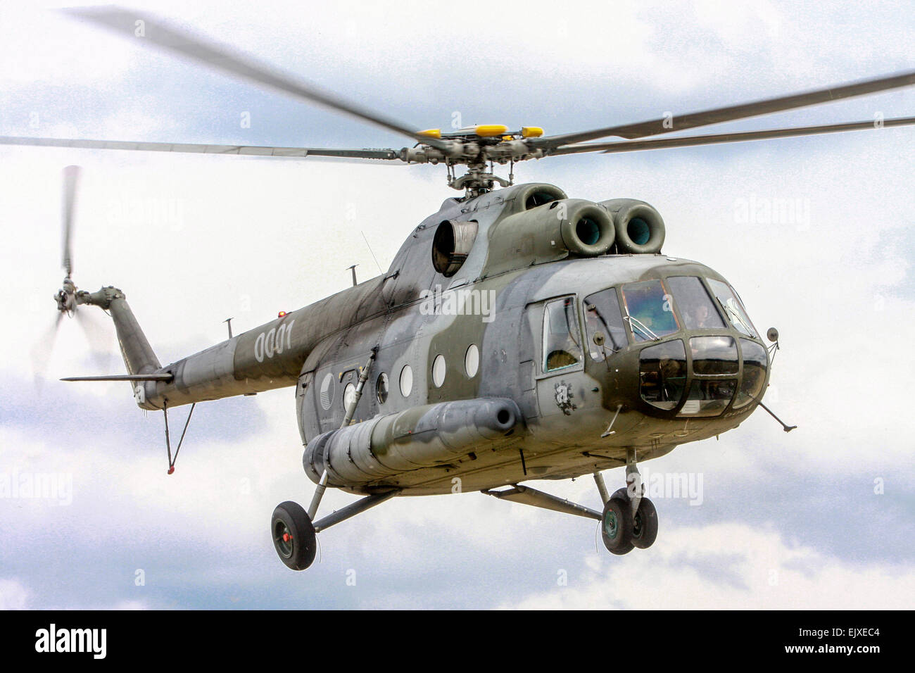 Hubschrauber Mi-17, die tschechische Armee Stockfoto