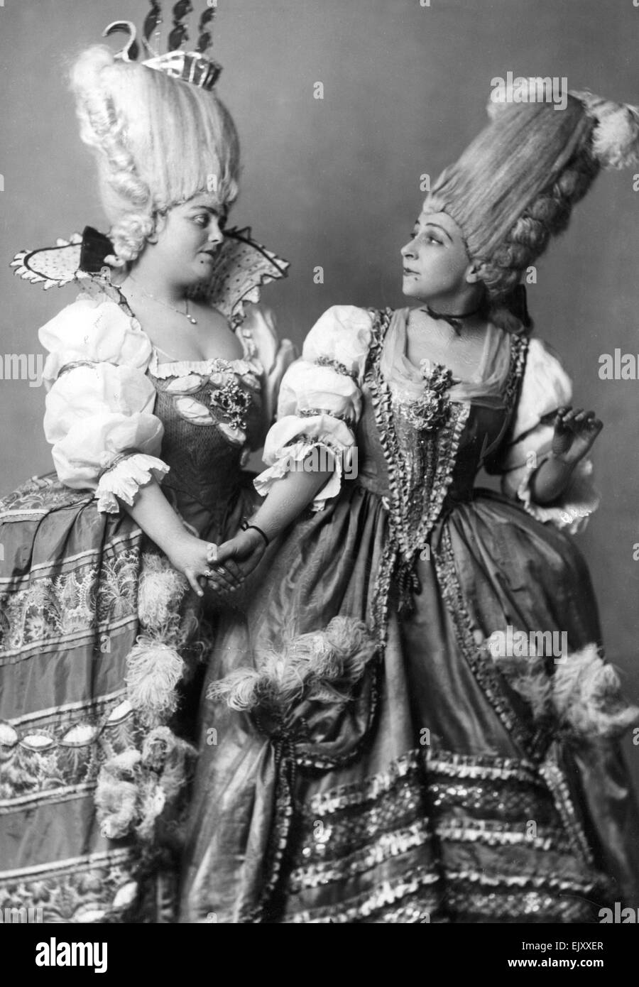 Szene aus dem Stück The Critic. 5. Februar 1916. Stockfoto