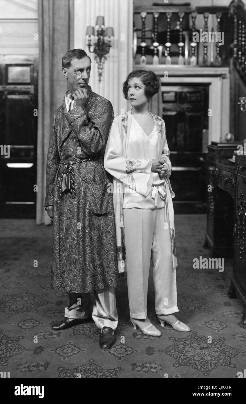 Szene aus dem Stück Plunder. 19. August 1928. Stockfoto