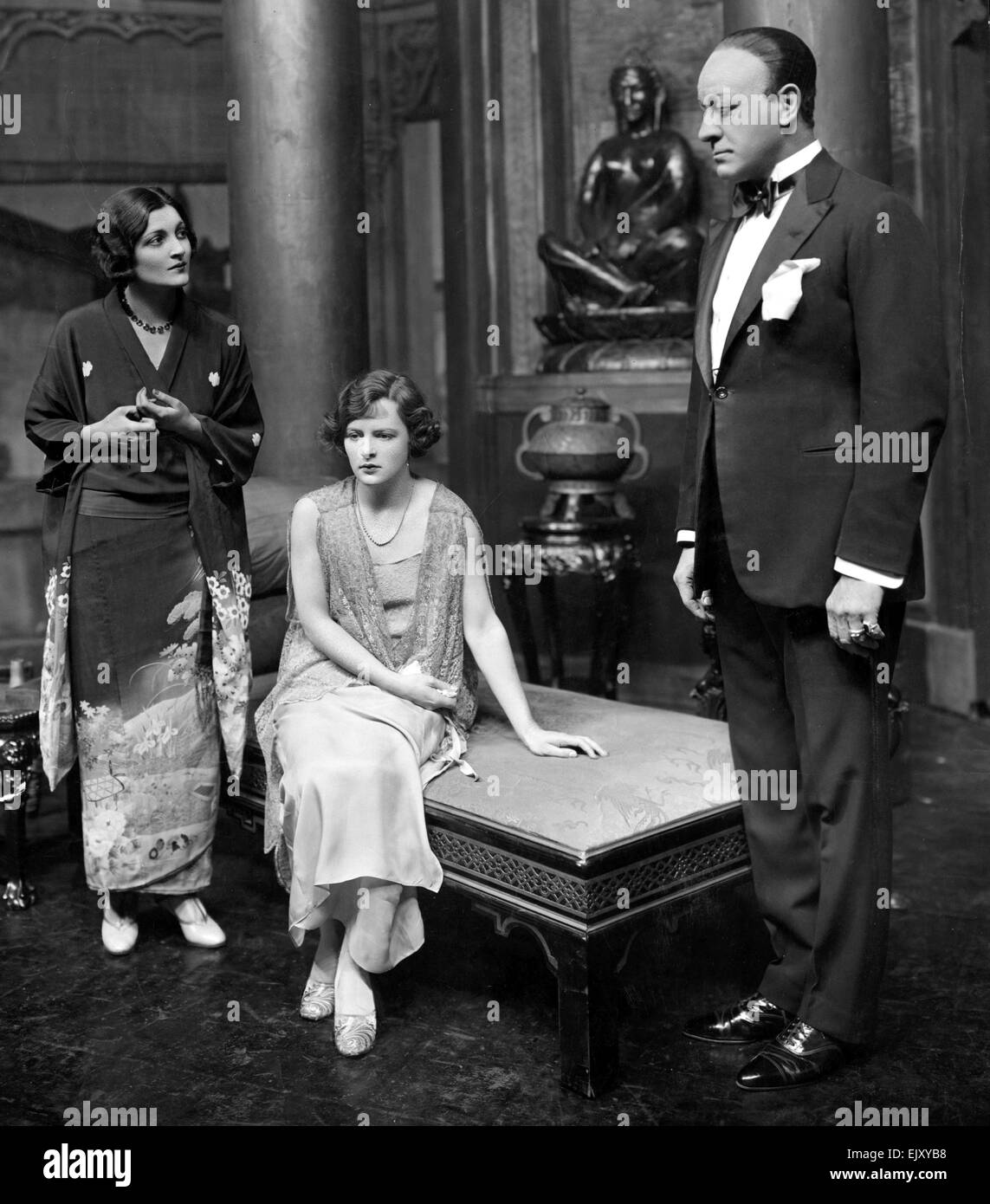 Szene aus dem Stück The Chinese Bungalow. 30. Januar 1929. Stockfoto