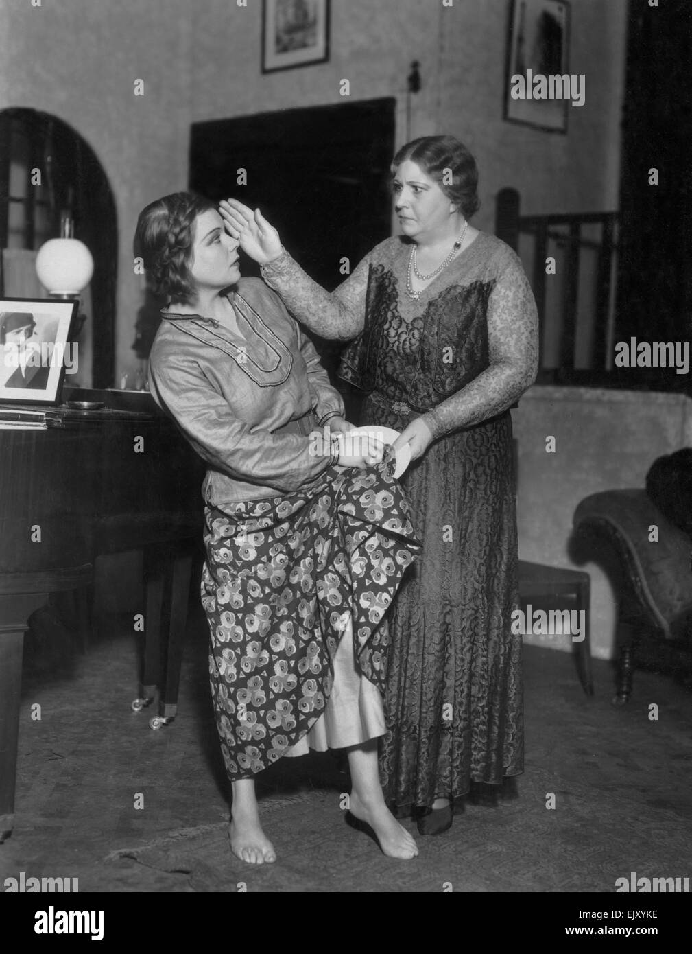 Szene aus dem Spiel Reise nach Jerusalem. 10. Mai 1931. Stockfoto