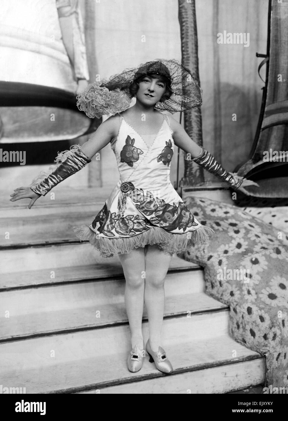 Szene aus dem Stück Cinderella. 2. Januar 1923. Stockfoto