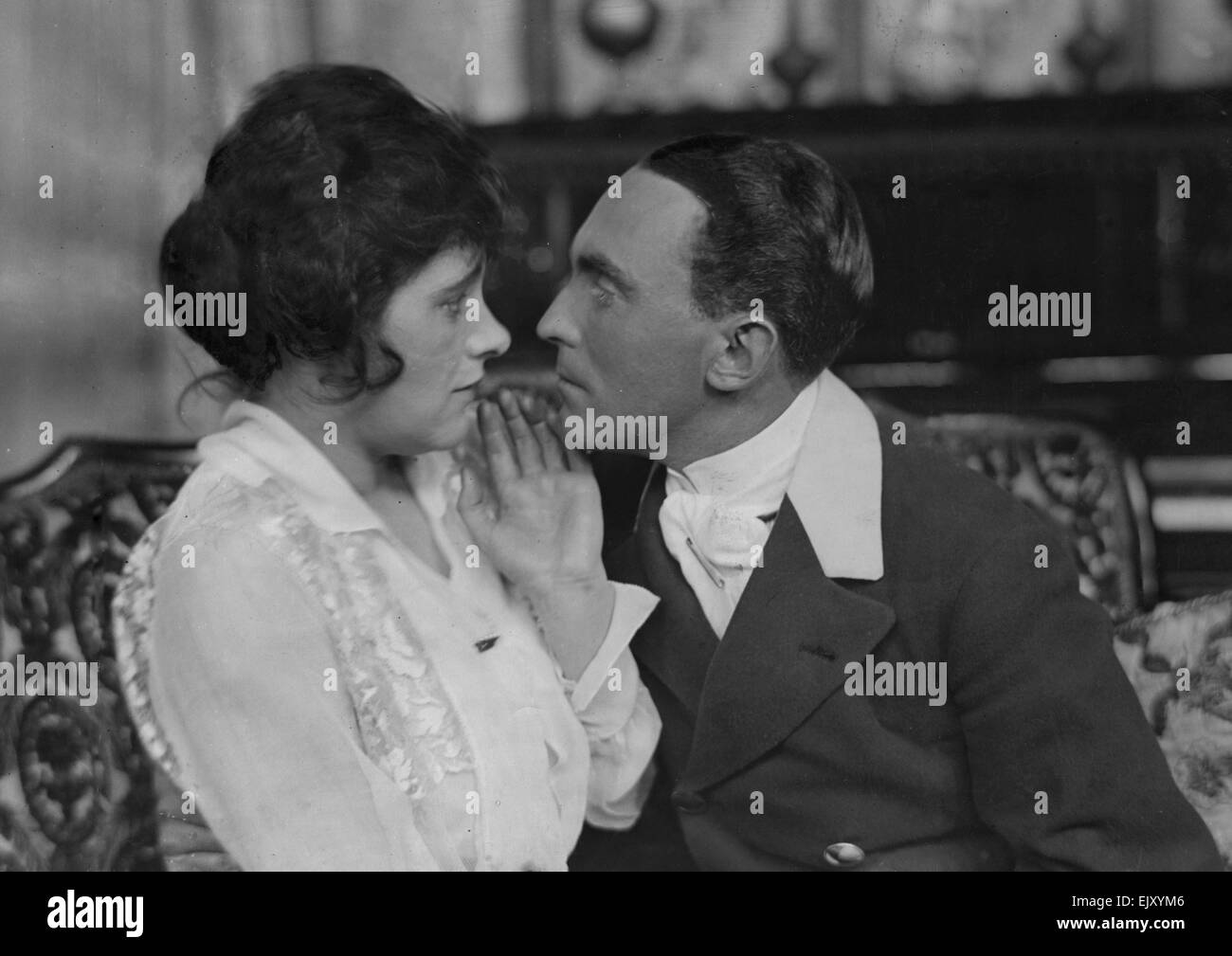 Szene aus dem Stück The Rotters. 10. August 1916. Stockfoto