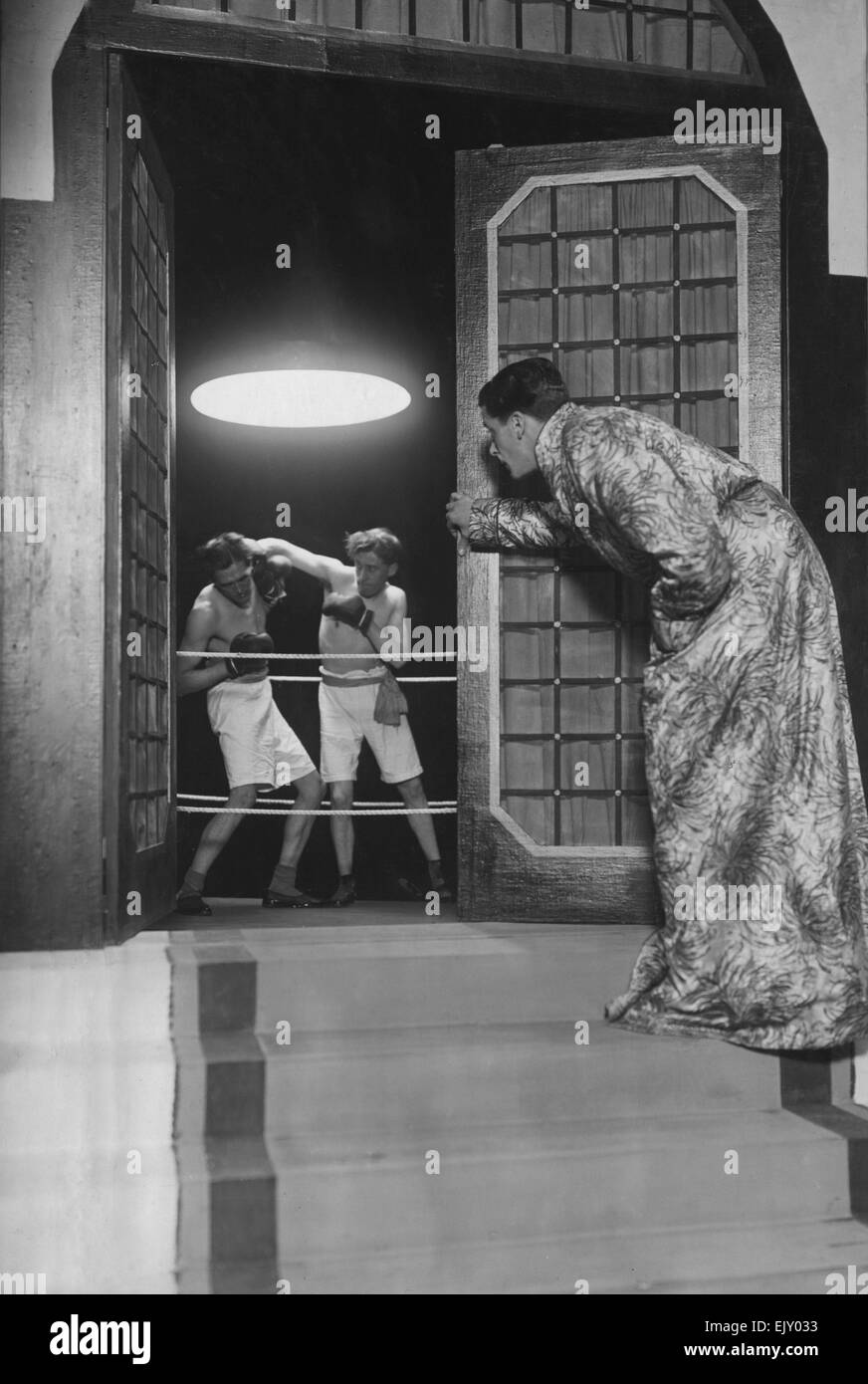 Szene aus dem Stück Battling Butler. 17. Dezember 1922. Stockfoto
