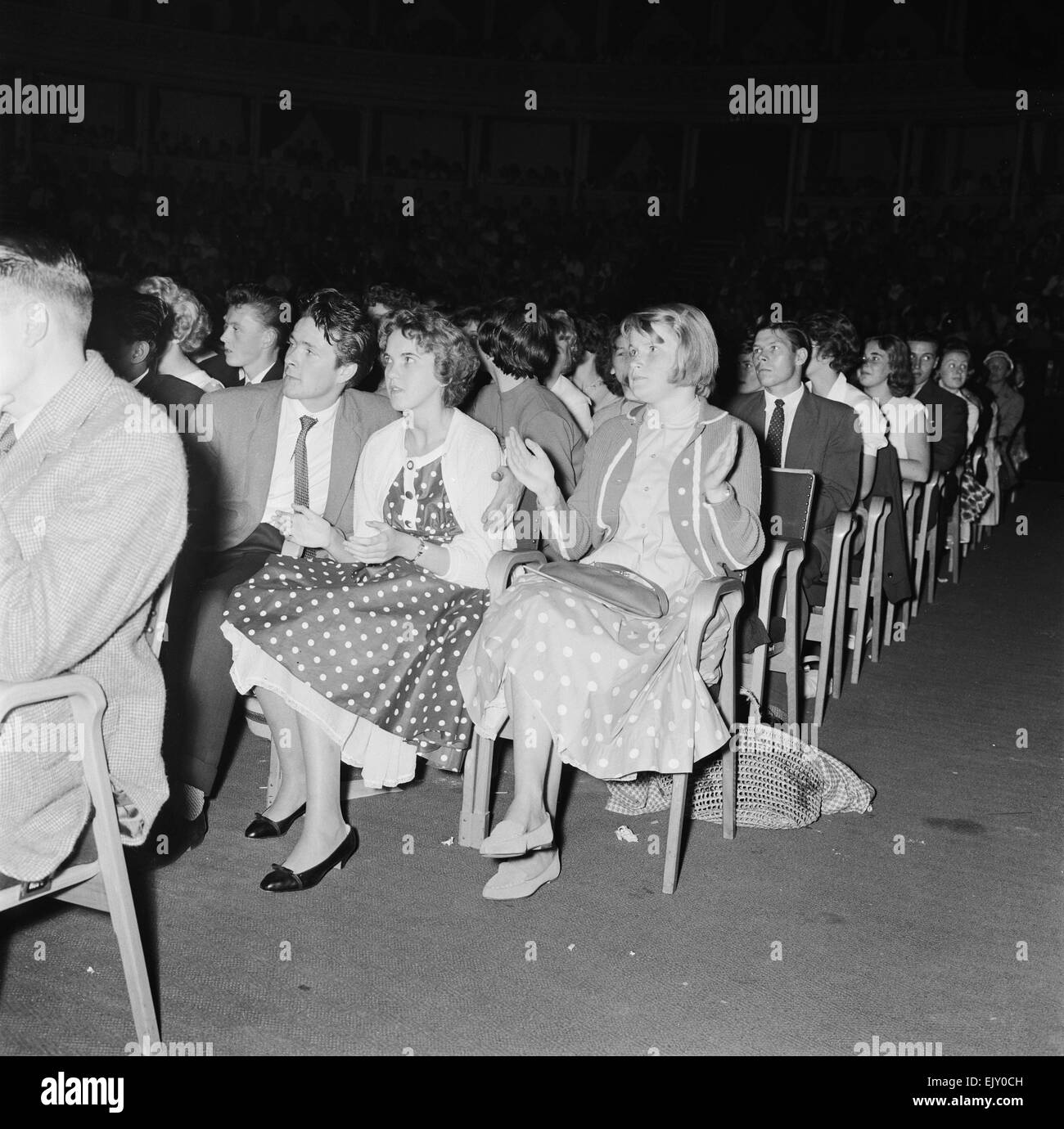 Das große Pop Prom 1959, in der Royal Albert Hall am Sonntag, 20. September 1959 statt.    A.k.a.   Der große Marilyn Roxy Valentine Pop Prom Stockfoto