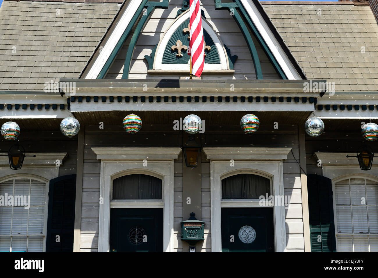 alte historische Gebäude Haus Häuser Häuser französische Viertel New Orleans Louisiana RM USA Stockfoto