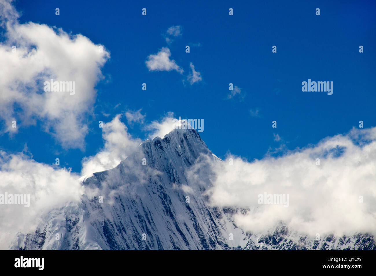 Meri-Schneeberg, Shangri La, Diqing tibetische autonome Region, Yunnan, China Stockfoto