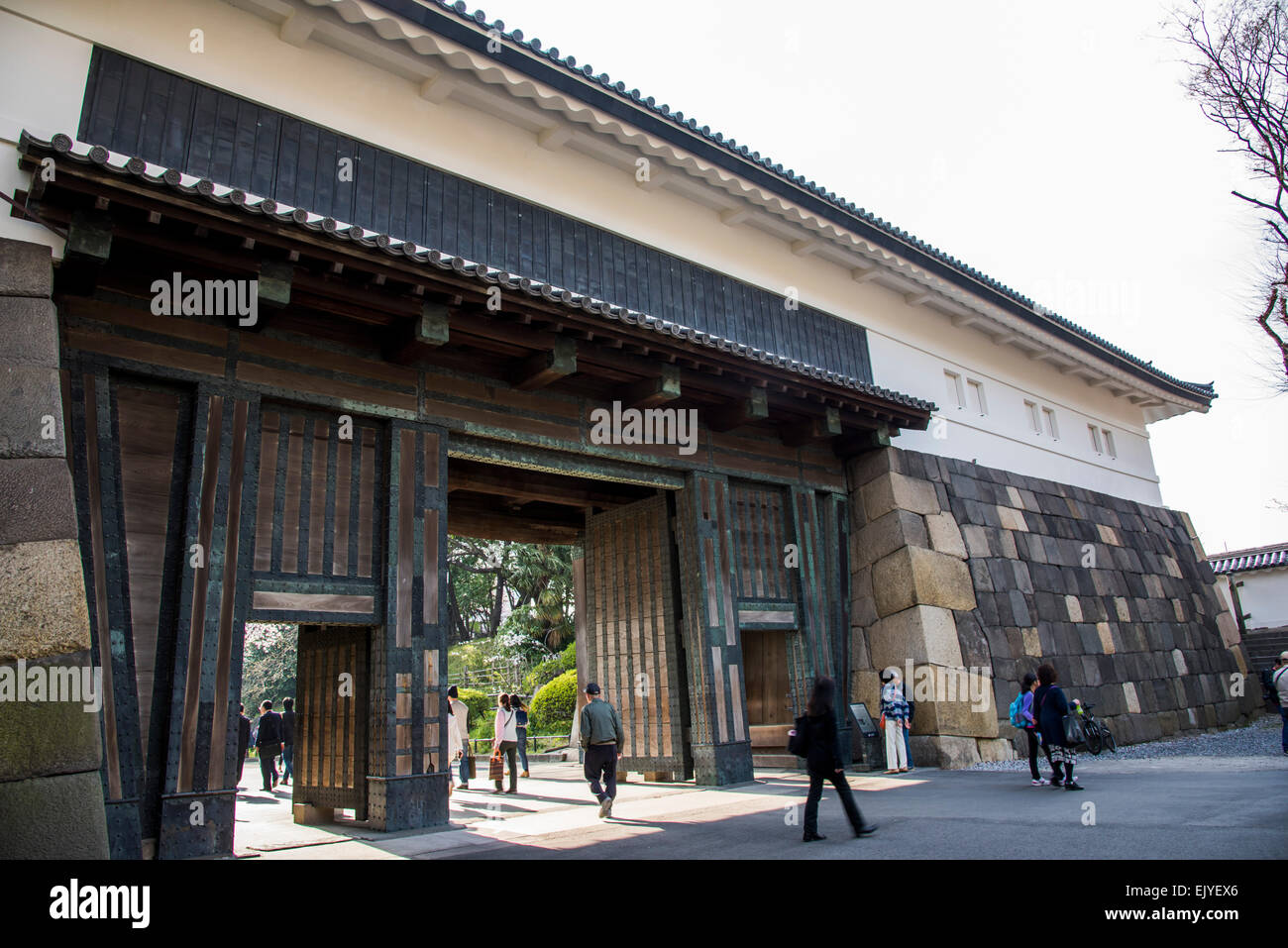 Tayasu Tor, Kitanomaru-Park, Kaiserpalast Tokio, Chiyoda-Ku, Tokyo, Japan Stockfoto